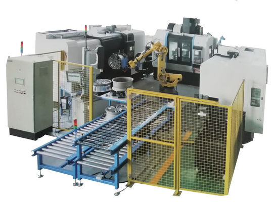 Çin Tam Otomatik CNC Tekerlek Makinası Alüminyum Alaşımlı Jant Hub Torna İşleme Tedarikçi